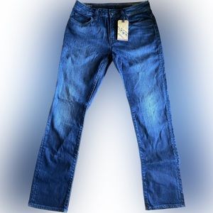 Buffalo David Britton Slim / Ash Whiskered and Sanded Jeans - Men’s W32 x L32